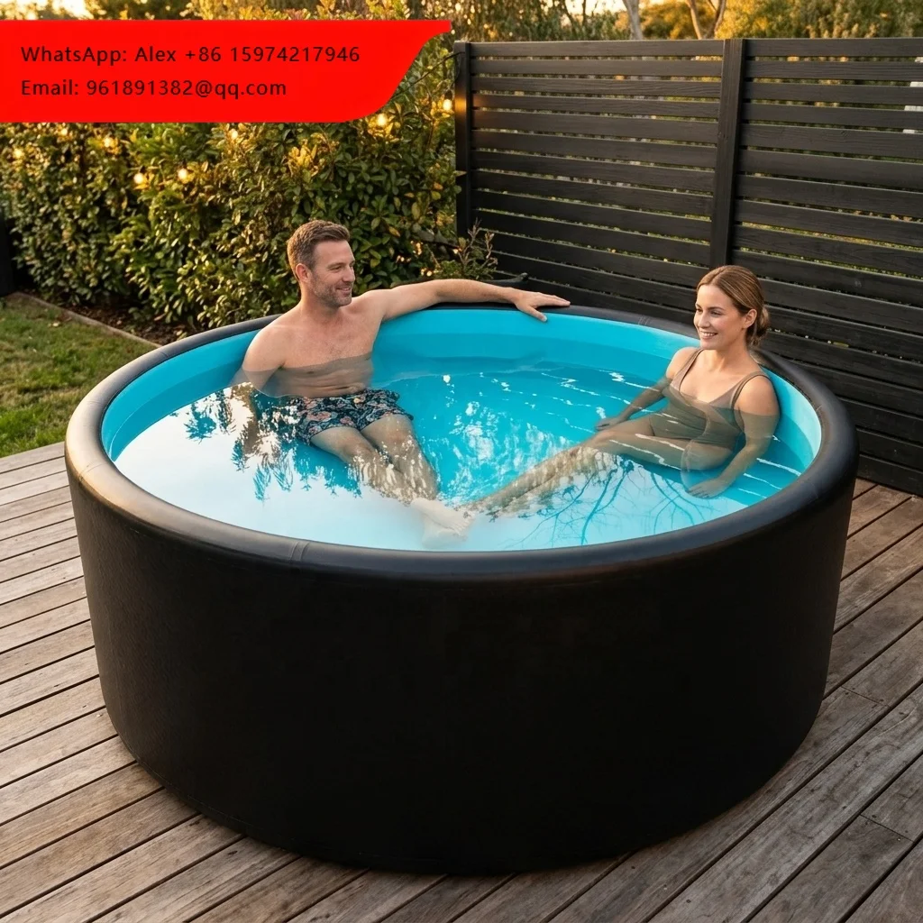 

Air Tech Inflatable Spa Pool With Drop Stitch For Adults And Kids-Outdoor Use