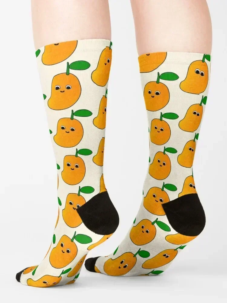 Happy Mango Socks Running Summer Socks Mulheres Homens