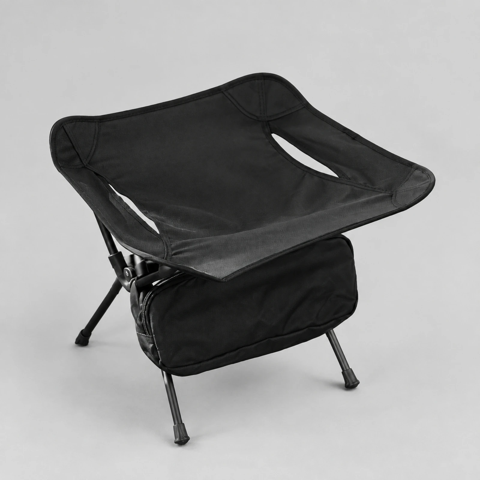 Folding Outdoor Stool Anti-Slip Folding Stool with Carry Bag Stable Sturdy for Fishing, Beach Trips