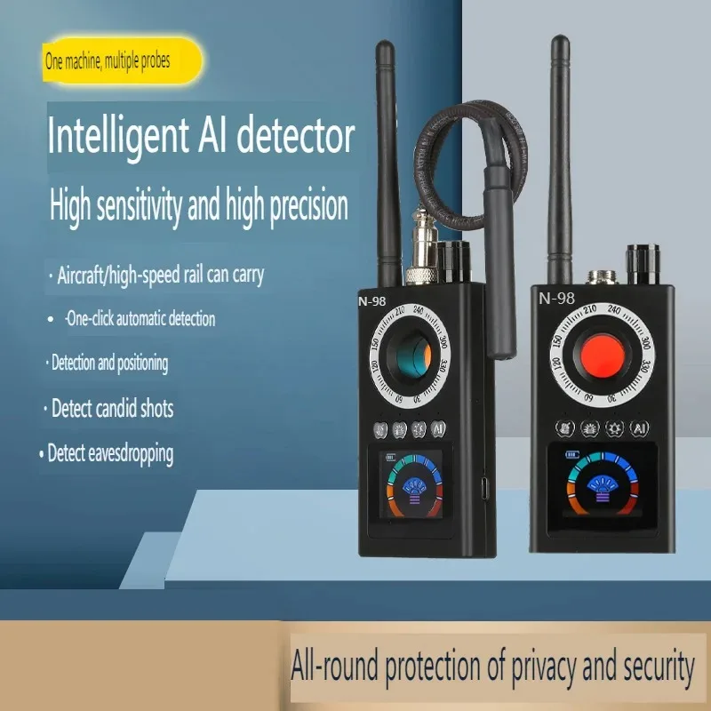 المهنية مكافحة التجسس كاميرا كاشف علة الماسح الضوئي حماية الأمن الصوت RF إشارة كام الأدوات المخفية سيارة لتحديد المواقع المقتفي مكتشف #5