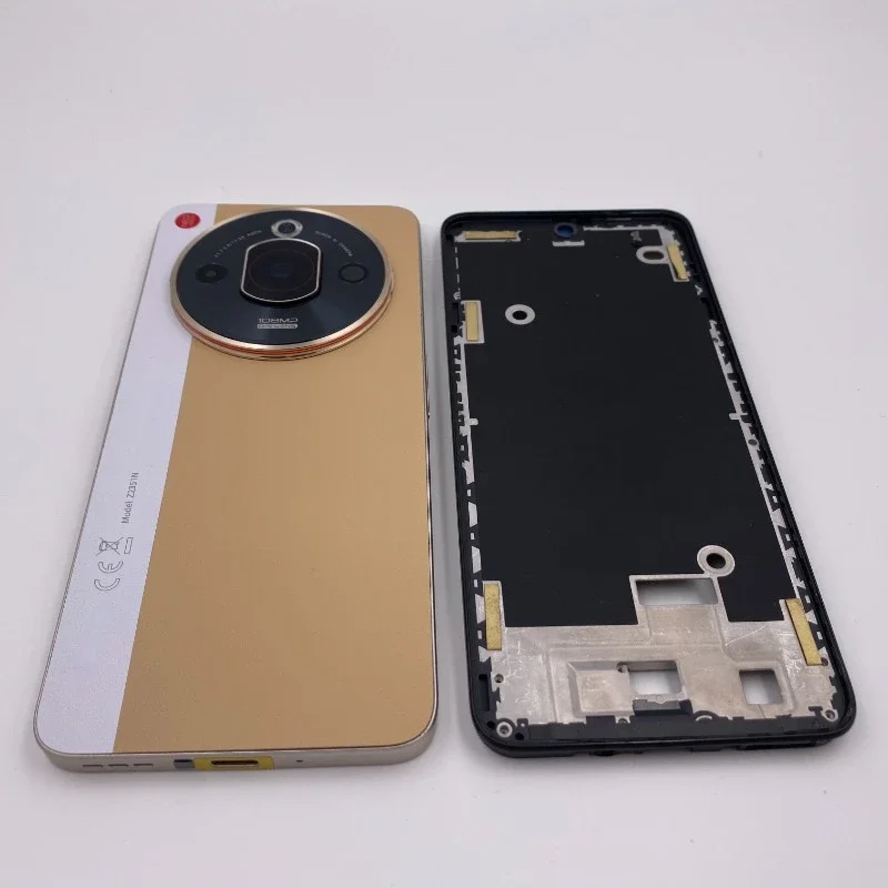 Back Cover Rear Door Housing Case for ZTE Nubia Focus Pro Battery Cover with Middle Frame Camera Lens Repair Parts