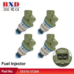 1/4pcs 35310-25700 OE Fuel Injector for Hyundai NF Sonata Sonata N20 2.4L Compatible with 35310-37200 3531025700A Kia Car
