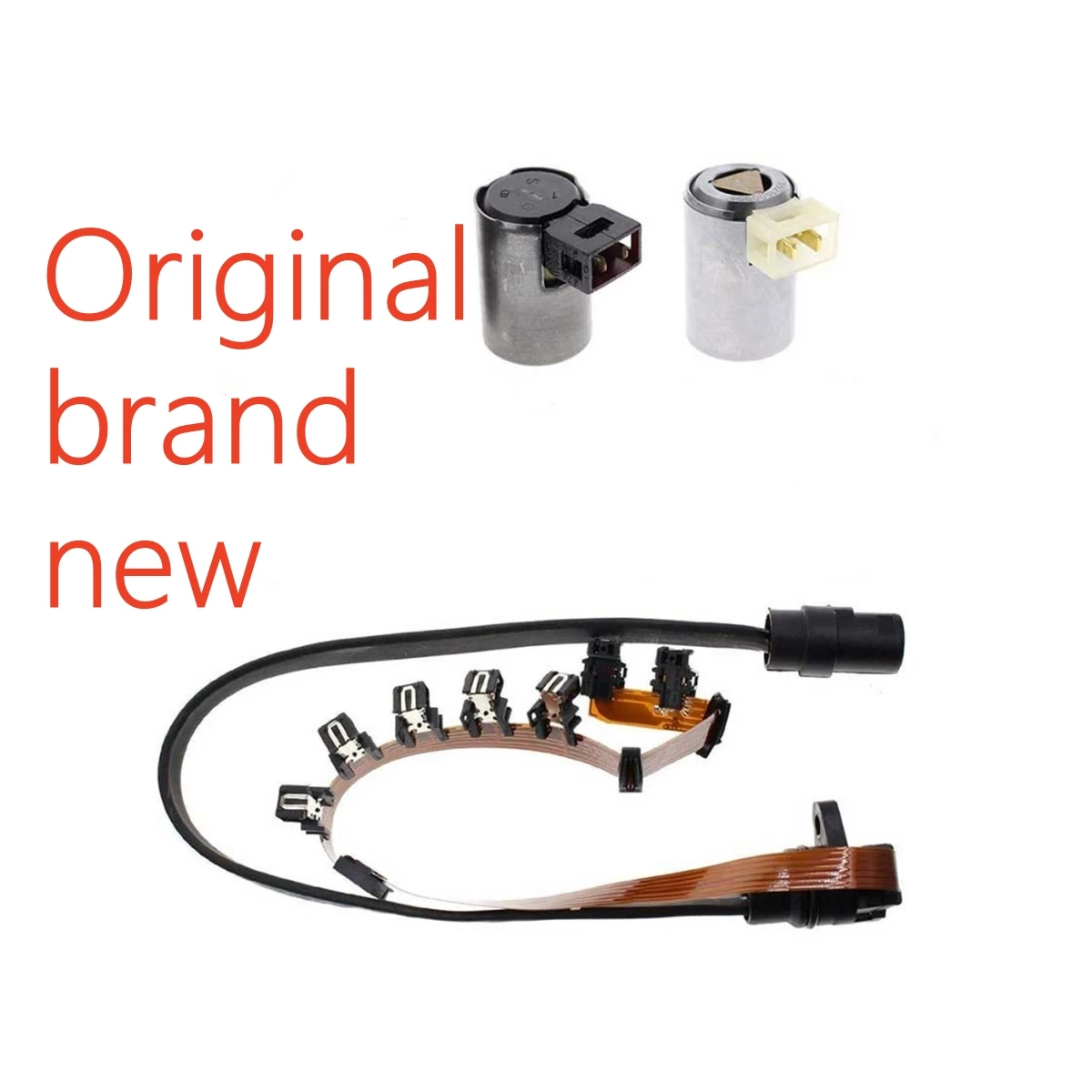 New wiring harness 01M Transmission Shift TCC EPC Solenoids Kit 095927333 095927331A For VW Beetle Bora Golf Passat