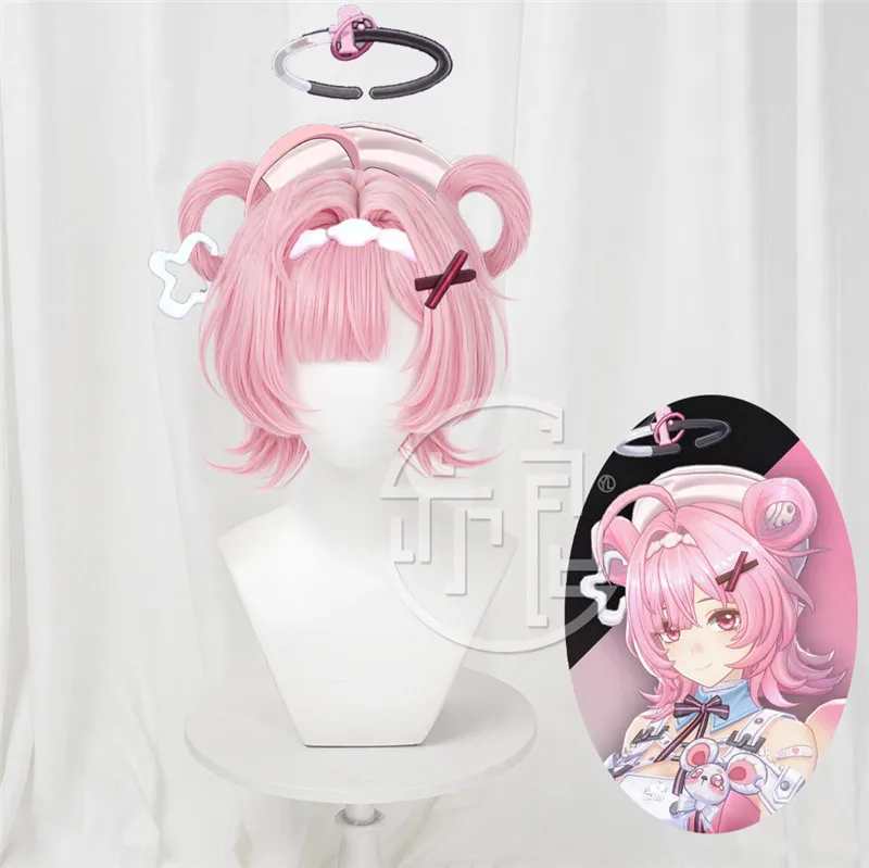 neverness-to-everness‌-‌nte-chiz-cosplay-wig-women-pink-short-heat-resistant-synthetic-hair-halloween-party