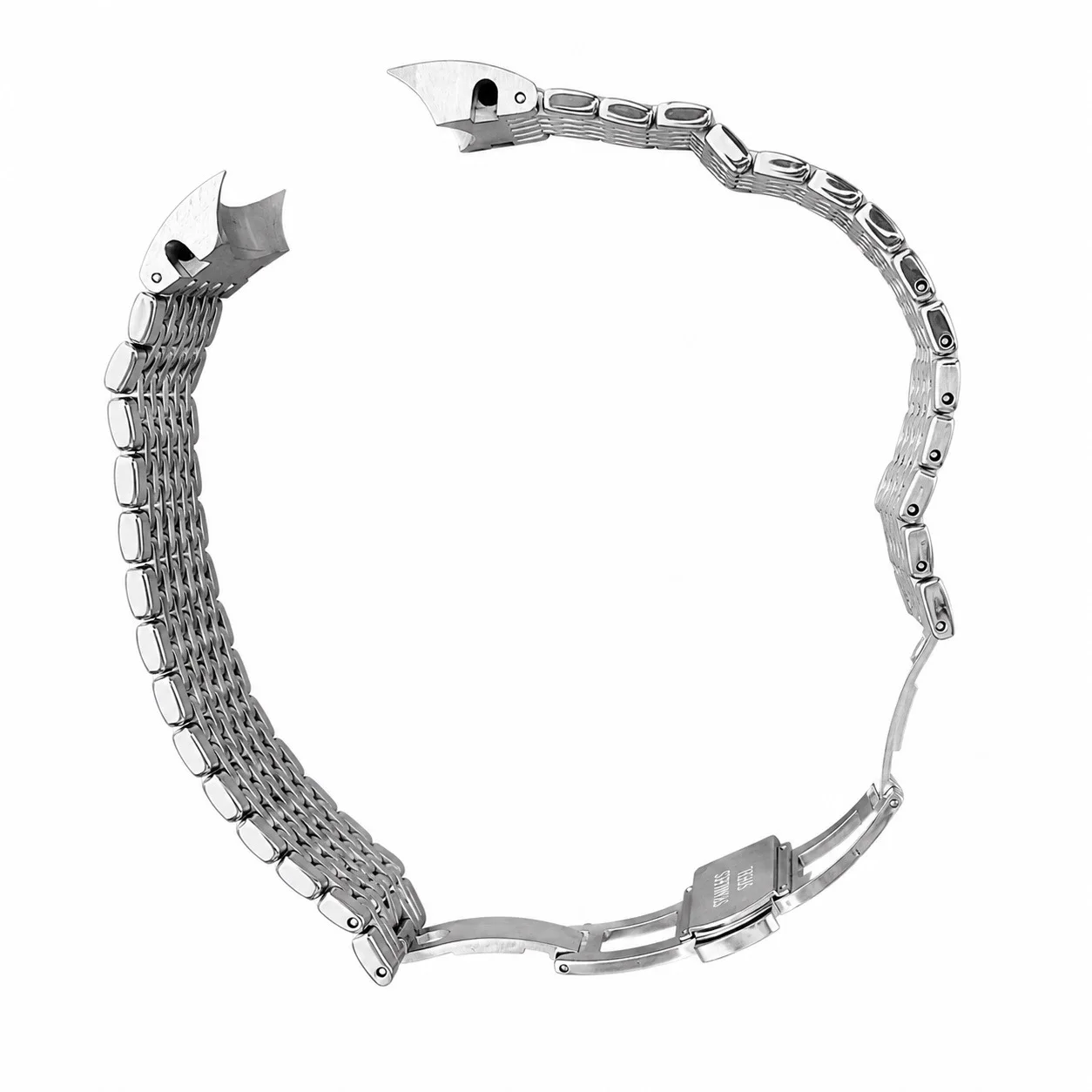 Merkur Bracelet 22MM Metal Stailess Steel Waterproof Skin-friendly Retro Watchband Watch Accessories curved endlink