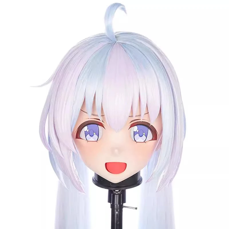 

Handmade Customize Full headband lock Doll Cartoon Character Kig Cosplay Kigurumi Mask Resin Japanese Anime Kigurumi Masks