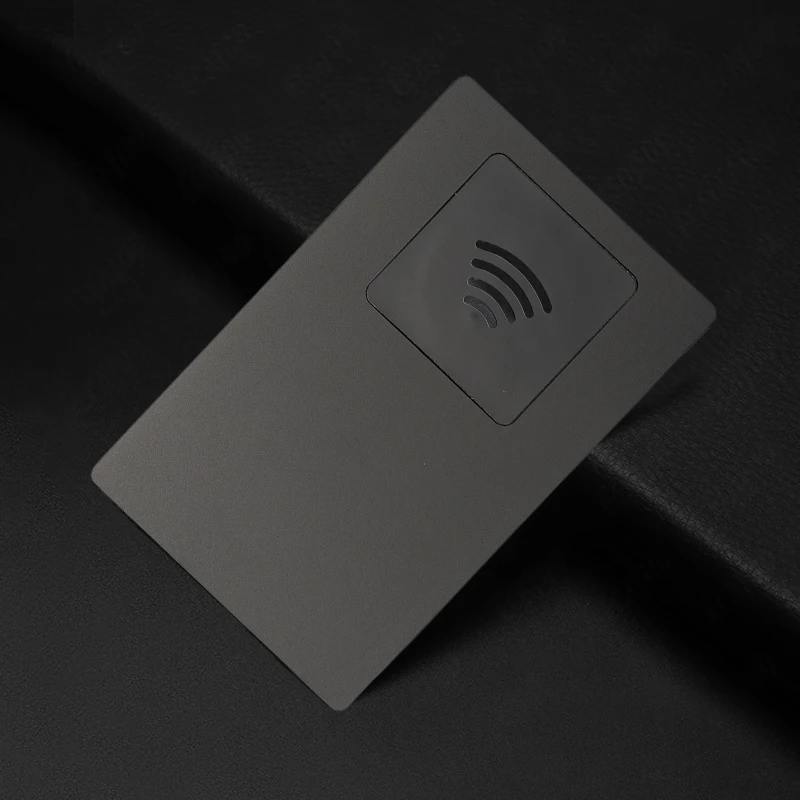 Luxury Laser-Engraved Metal Cards | Customizable NFC & Chip-Embedded Business Card Blanks