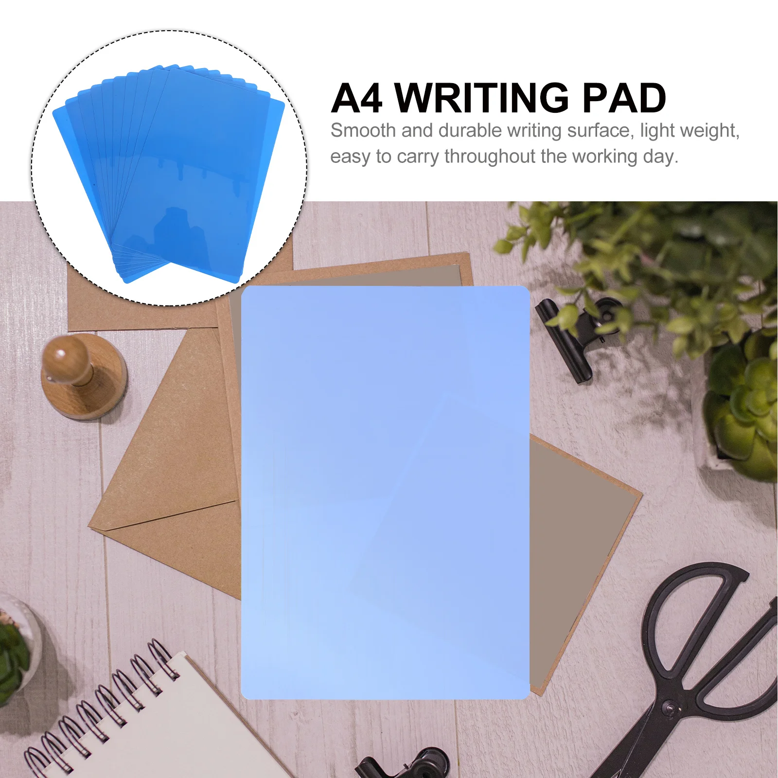 10 قطع من لوحة الواجبات المنزلية، لوحة اختبار الكتابة على الوجهين لممارسة ما قبل المدرسة، خفيفة الوزن وسهلة التنظيف للطلاب #4