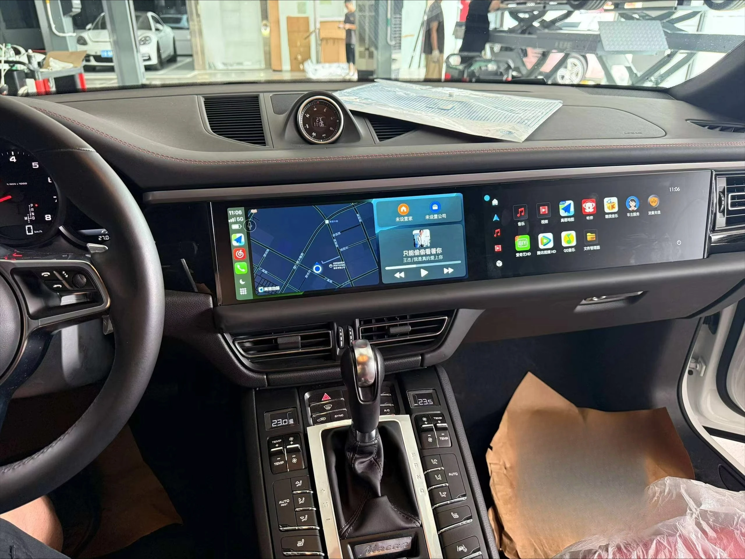 Obrázek 7: Nový 2018-2023 pro macan cestující displej představení částí pro retrofit/upgrade s jednoduchý instalace