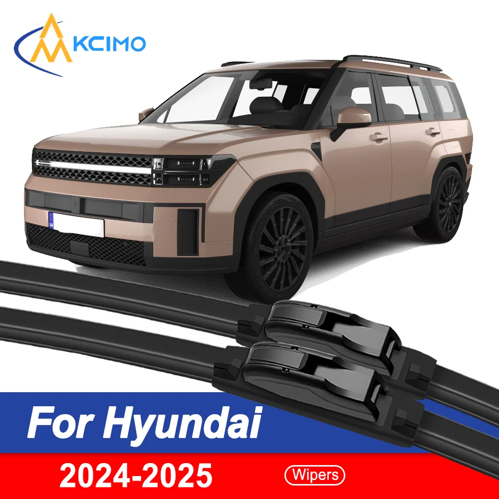 

Drive Confidently 2PCS Premium Wiper Blades for Hyundai Santa Fe MX5 2024-2025 All-Season Clarity Strong Frame Smooth Wipe