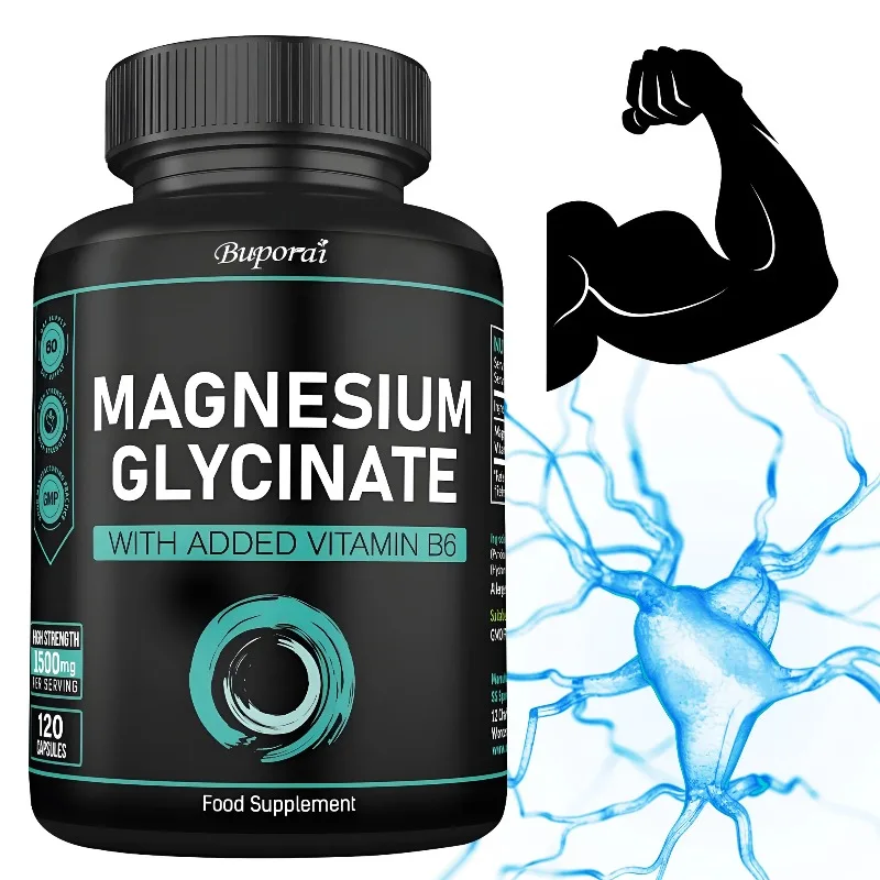 

Добавки с глицинатами магния - уменьшают усталость, способствуют метаболизму нормальной энергии, способствуют впитывание, повышает иммунитет