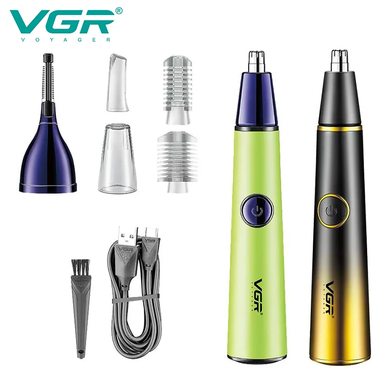 VGR 2-in-1 Mini Hair Trimmer, Private Area Hair Removal Device, Nose Hair Trimming Machine, Home Hair Removal Set V-627