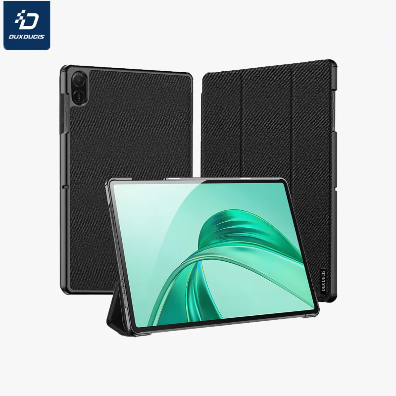 

DUX DUCIS woven design tablet protective cover For Honor Pad X8a 11 inch Fall prevention Pen slot Trifold stand protect cover
