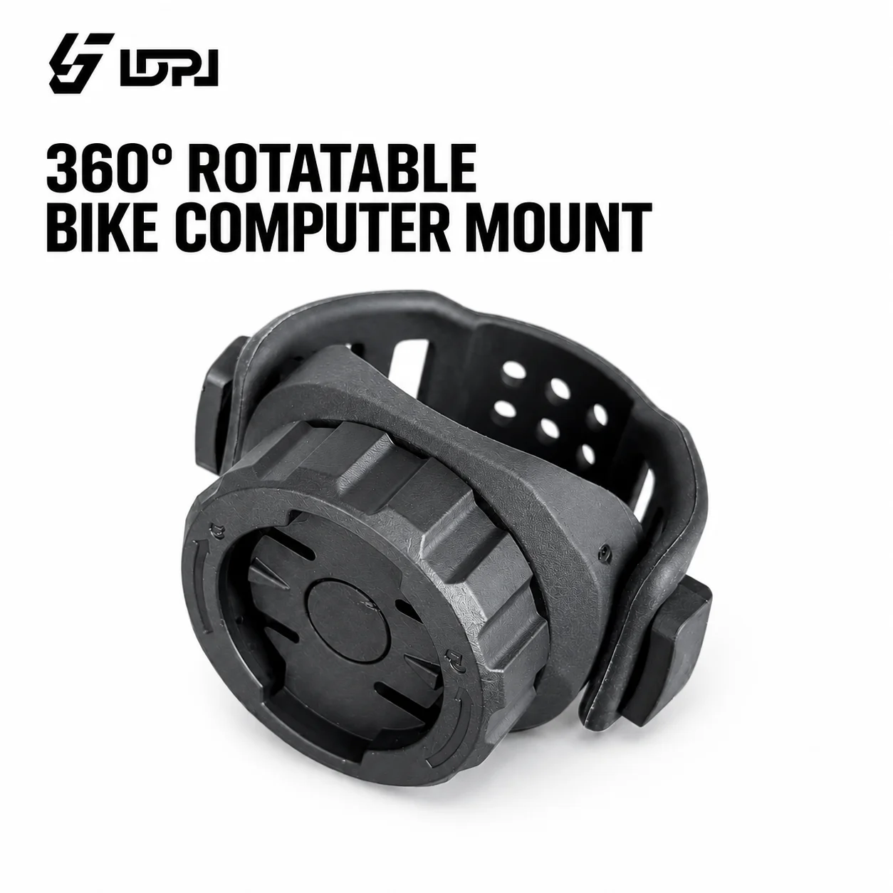 LDPJ Garmin Bicycle Handle Computer Stand 360 ° Rotating Bicycle Computer Stand Quick Release MTB Stopwatch Stand