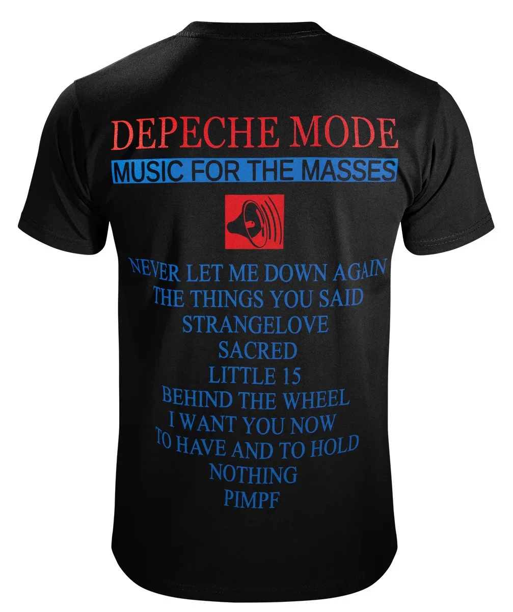 DEPECHE وضع الموسيقى للكباسات تي شيرت الرجال والنساء قصيرة الأكمام خمر الفرقة بلايز العلامة التجارية التي شيرت الصيف الملابس كبيرة الحجم #2