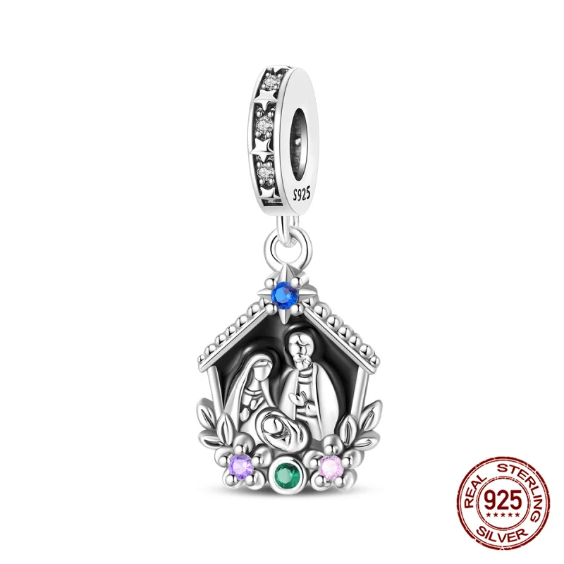 

Fit Original pand Bracelet Religious Jesus Charms Bead DIY Jewelry Making Women's Gifts 100% 925 Silver Certified 2025 New