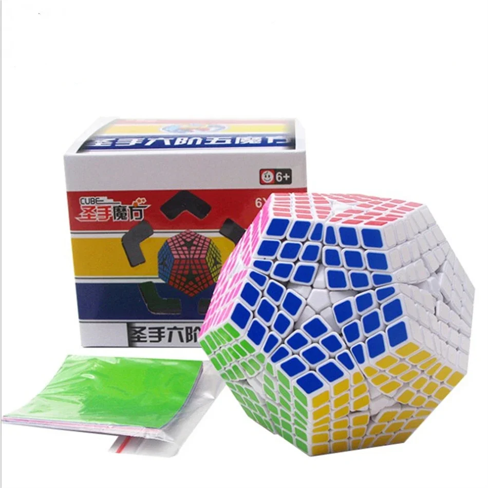 [Picube] SengSo 6x6 Megaminx Cubo Magico Forma Strana Velocità Cubo Magico ShengShou Elite Kilominx Giochi Educativi Per bambini Giocattolo