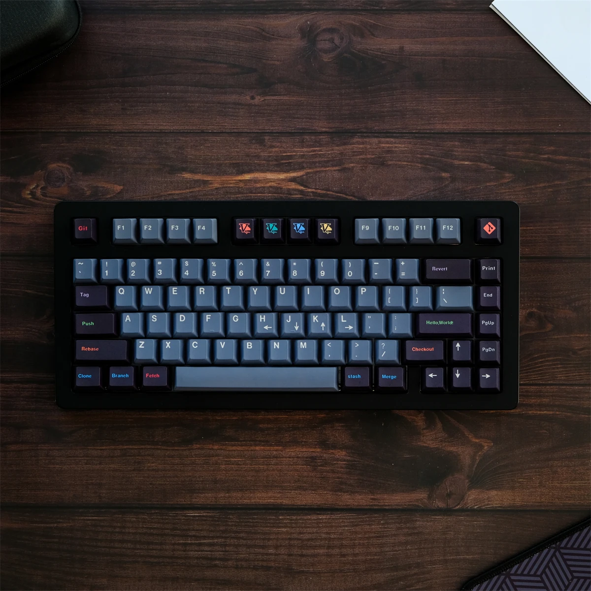 129Keys GMK Oblivion Keycaps V2 Cherry Profile English Keycap PBT Dye Sublimation Mechanical Keyboard Keycap For MX Switch 1.75U