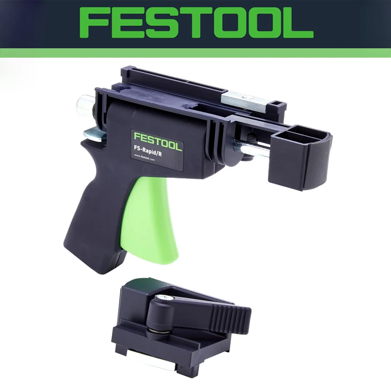 FESTOOL 489790 Durable Convenient FS-Rapid Clamp And Fixed Jaws Quick Action For Guide Rail System Tool Accessories