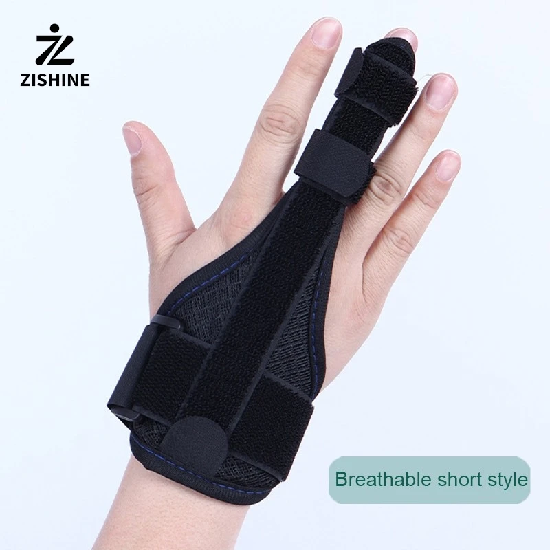 

Универсальные ремни для пальцев с пятью пальцами Защитное снаряжение Защитные приспособления для пальцев из алюминиевого сплава Фиксирующая шина