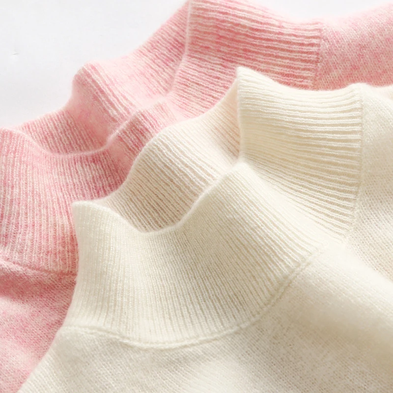 Turtleneck Women's Sweater 2026 Autumn Winter Slim Base Layer Pullovers Long Sleeve Knitted Sweater Warm Jumpers