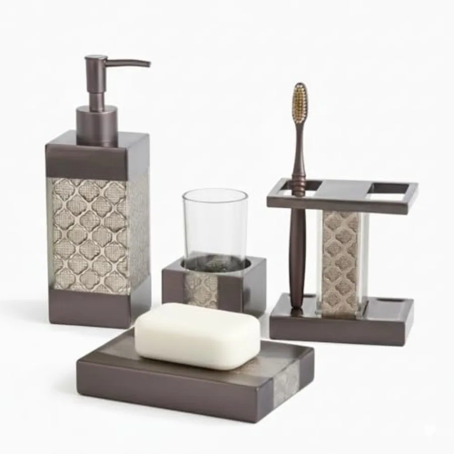 

Креативные ароматы Dalia, 4 предмета, аксессуары для рождественской в лаборатории в комплекте - роскошная смола в декора, в комплект входит дозатор мыла Tootrus старый Tumle