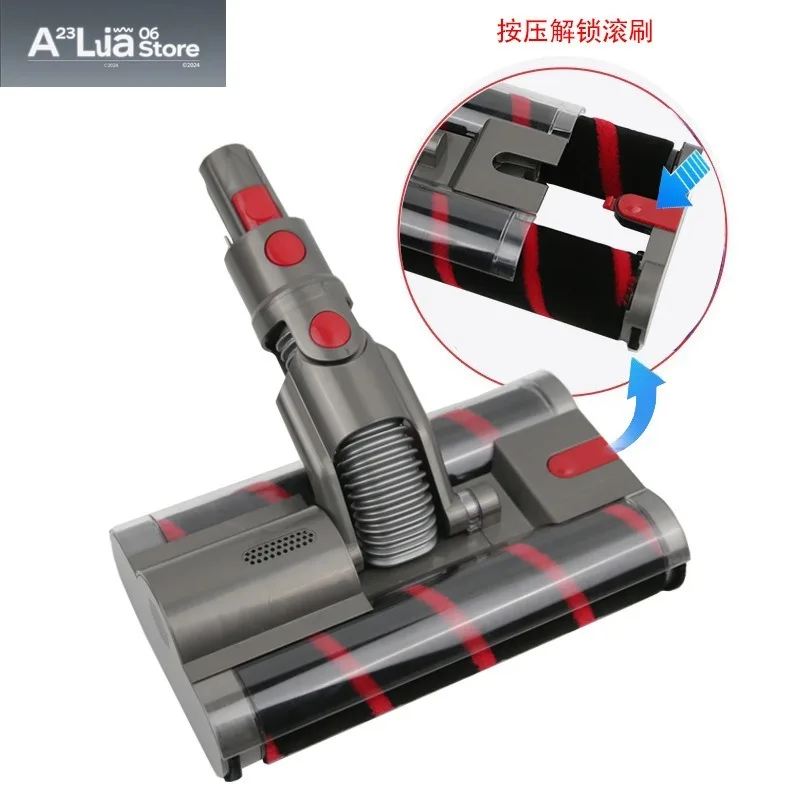 Applicable to Dyson Omni-Glide Vacuum Cleaner Double Roller Brush Suction Head Micro Universal Brush SV19/21 Accessories