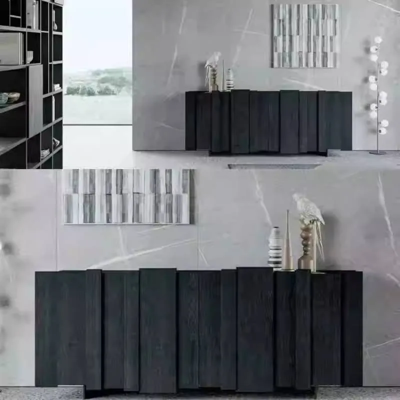 غرفة نوم العتيقة خزائن غرفة المعيشة عرض طاولة خشبية صالون خزائن غرفة المعيشة تخزين المطبخ أثاث فيترينا المنزل #4