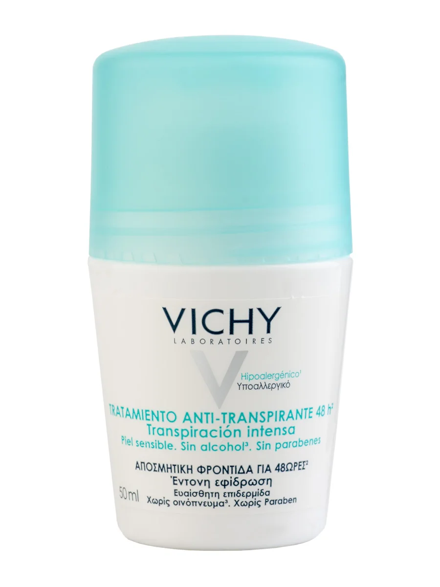 Vichy antiperspirant treatment in roll-on 50ml-effective for 48 hours