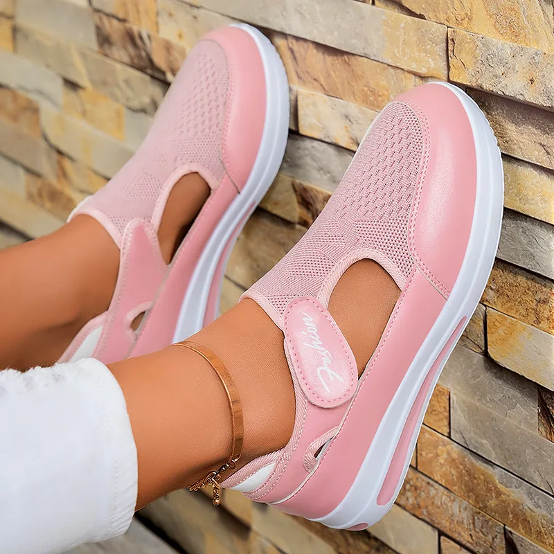 

Women Shoes Woman Tennis Shoes Canvas Shoe Red Sneakers Female Casual Shoes Ladies Hollow Out Sport Shoes Platform Sneaker