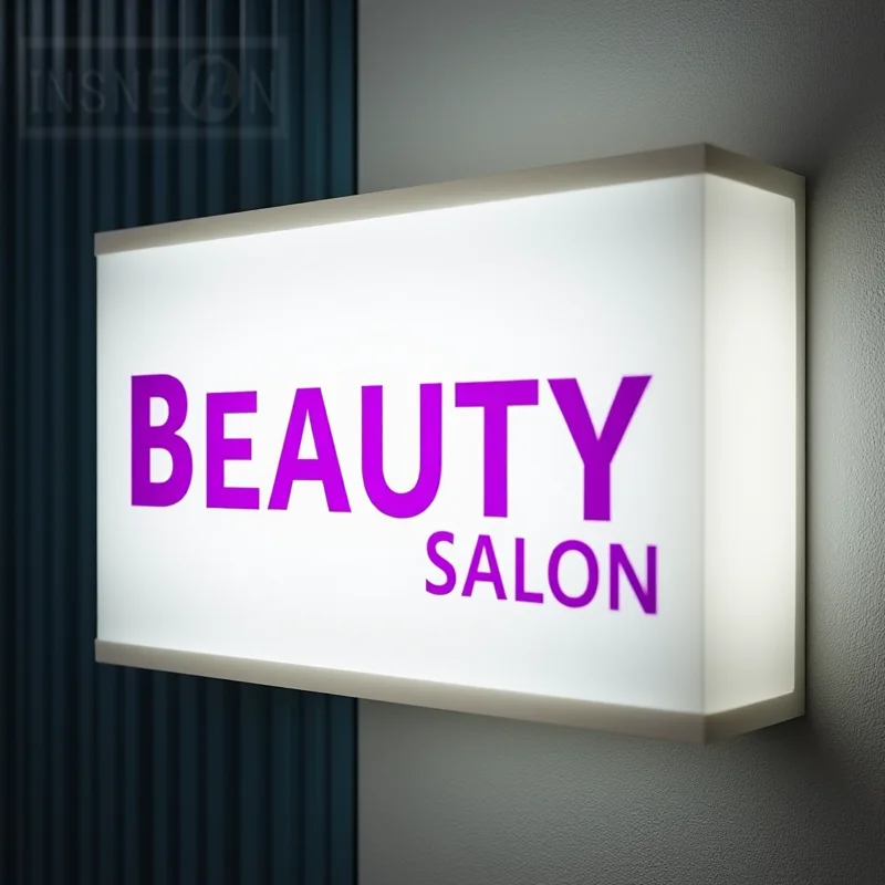 Premium Custom Acrylic LED Light Box for Outdoor Business Waterproof Double Sided Storefront Wall Hanging Signage