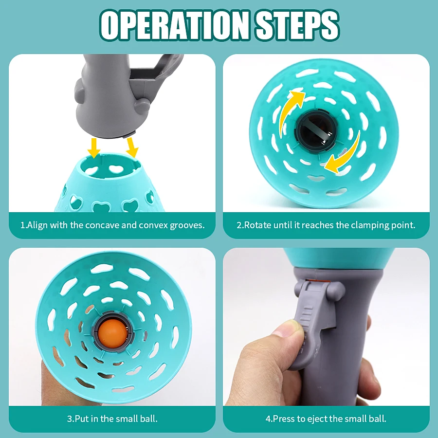 Un juego de 4 pelotas y 2 raquetas para pasar y atrapar, un divertido juguete educativo para deportes al aire libre que los niños aman