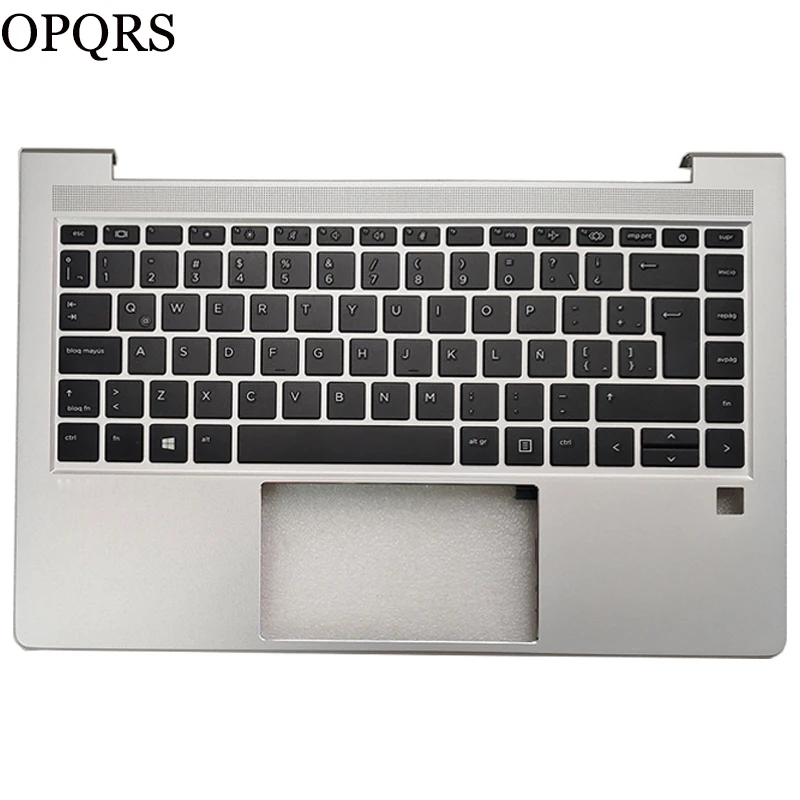 Clavier latin pour ordinateur portable HP ProPle440, 445, G8, G9, G10, repose-poignets, coque supérieure, non rétro4.2, nouveau