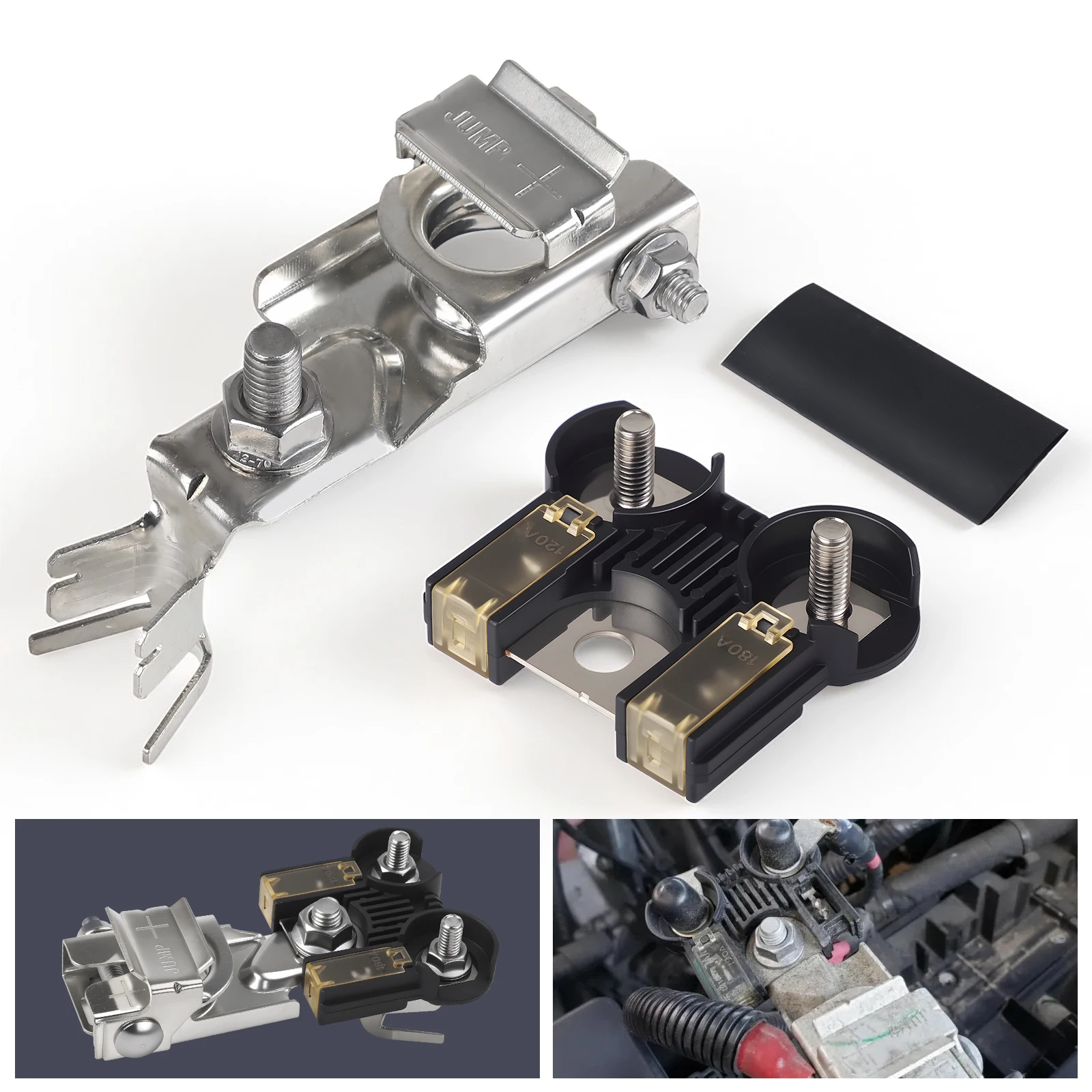 

For Dodge Ram 1500 2500 3500 2013-19 68164797AA Positive terminal with 926-606 Compatible Replacement POSITIVE Battery Terminal