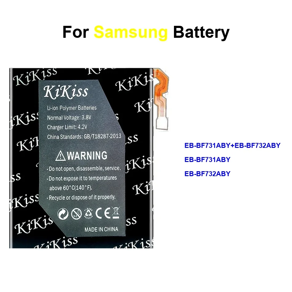 

Аккумулятор для мобильного телефона EB-BF732ABY EB-BF731ABY+EB-BF732ABY EB-BF731ABY, ёмкость 1500-3200 мАч, для Samsung Galaxy Z Flip 5 SM-F7310 F731 F732