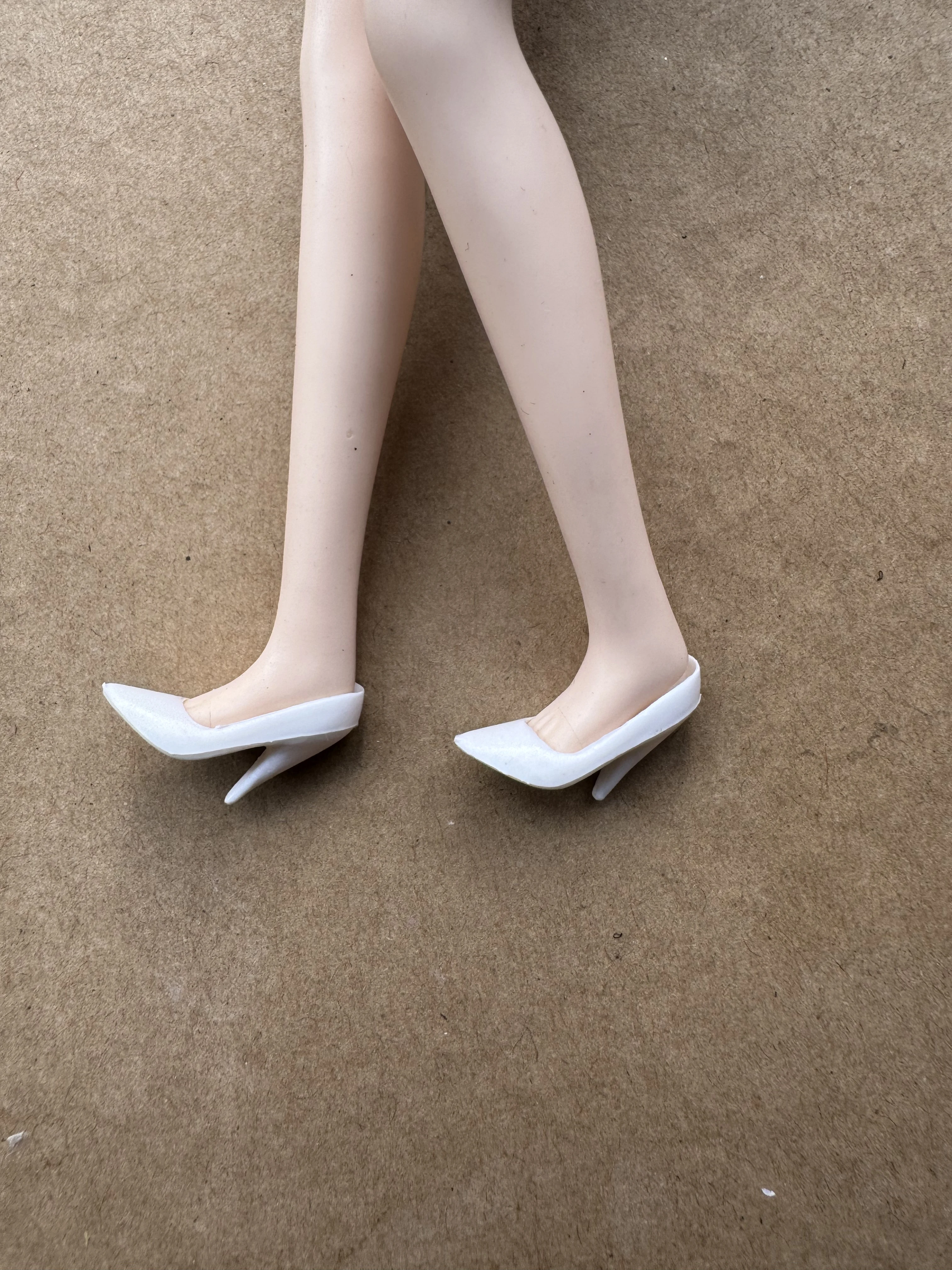 1/6 Maßstab Licca Puppenschuhe DIY High Heels & Flachsohlen Deko-Spielzeug für Puppenzubehör – Detail 11