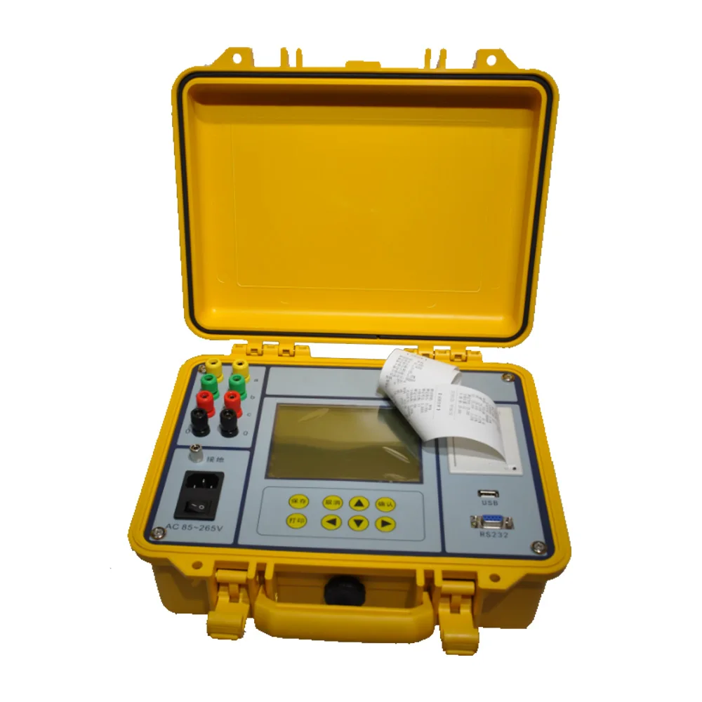 

Digital Variable Ratio Polarity Three Phase Automatic TTR Meter Transformer Turns Tester