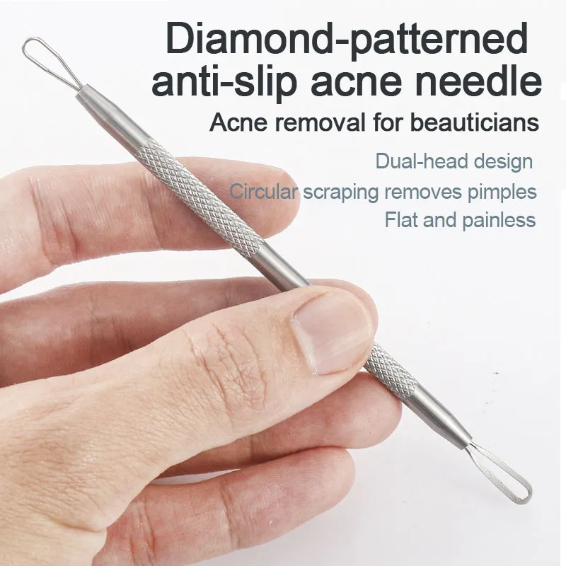 1/2/3pcs 블랙헤드 제거 도구는 블랙헤드와 블랙헤드 여드름 도구를 빼냅니다. 블랙헤드 리무버 페이스 클린 도구 FCZ03
