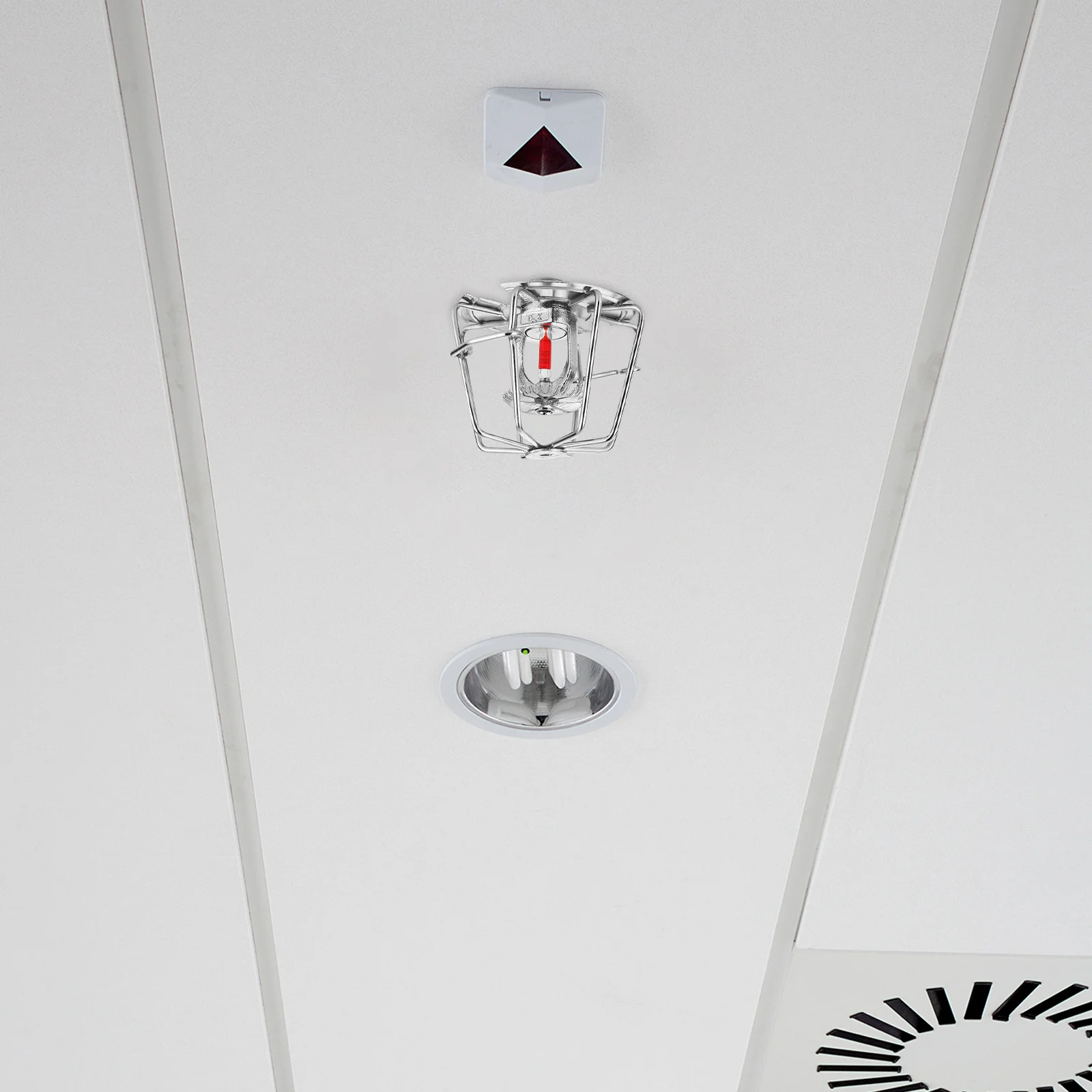 

Fire Sprinkler Head Protector Durable Metal Cover Fits Most Sprinklers Easy Installation No Disassembly Saves Time Effort