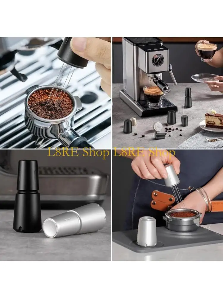 l8re針コーヒータンパーコーヒー炒め物ディストリビューターレベラーツール金属素材