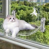 Cat Window Perch Window Mounted for Indoor Cats Easy to Clean Cat Hammock