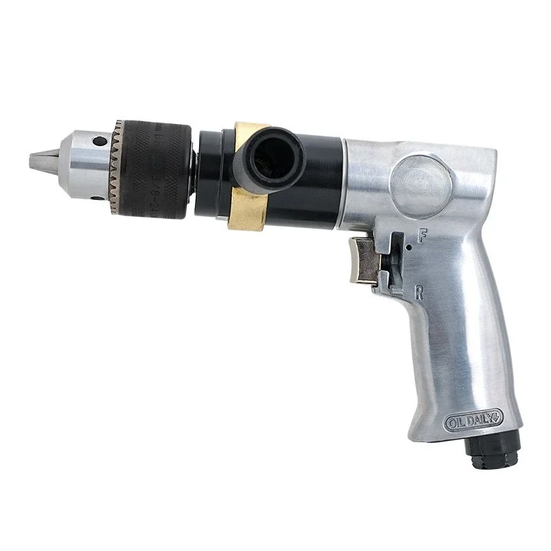 Pneumatic drill, pistol type with positive and reverse power gun type air hole drill, tapping machine air drill bit