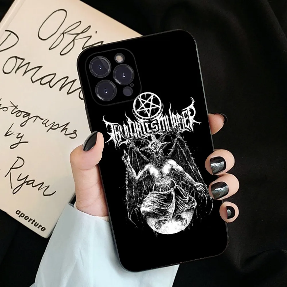 Devil Satan Phone Case For iPhone 15 14 11 12 13 Mini Pro XS Max Cover 6 7 8 Plus X XR SE 2020 Funda Shell