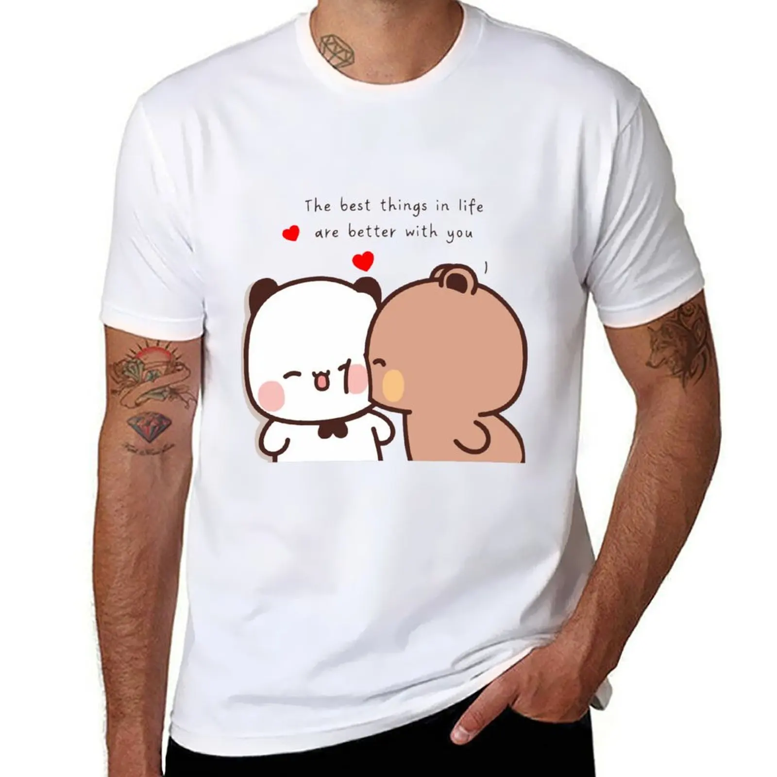 

The Best Things In Life Are Better With You Bubu And Dudu 2023 T-Shirt cute tops tops customizeds vintage clothes mens fashion