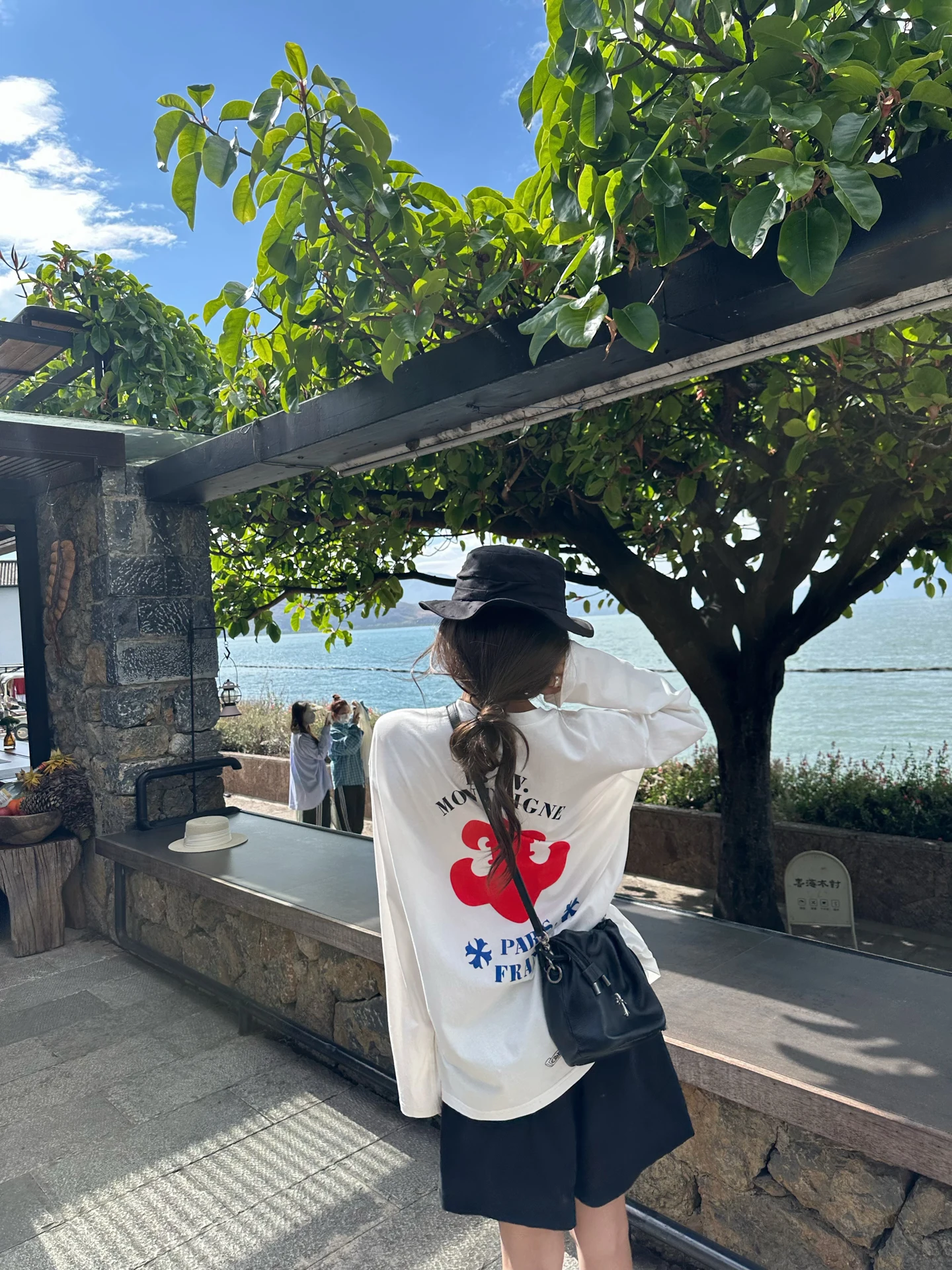 

Футболка с длинным рукавом для чувствительной кожи, 100% длинноволокнистый хлопок, с цветными блоками, удобная, дышащая, женская, для повседневной носки.