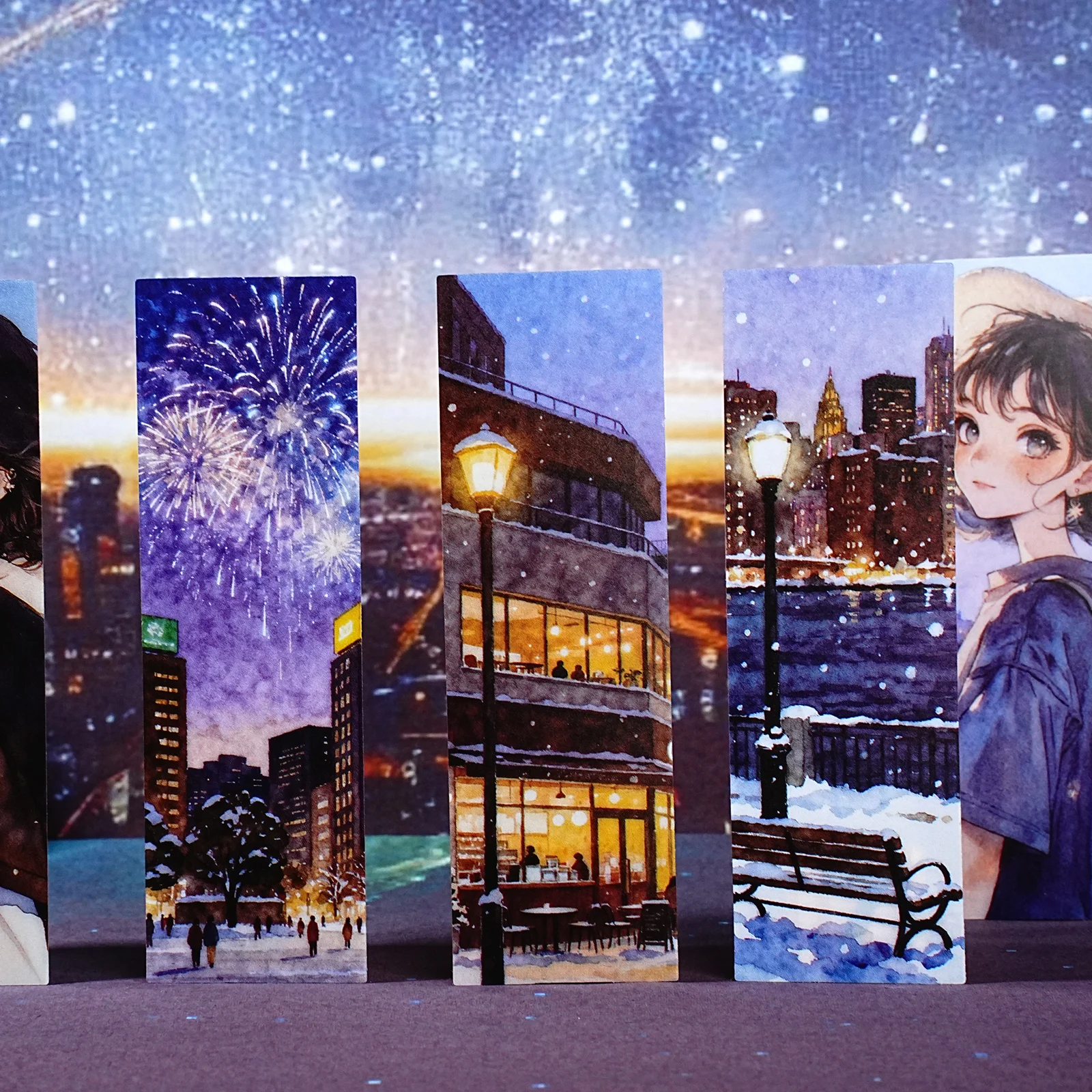 สติกเกอร์ตกแต่งสมุดบันทึกลายสาวสวยในธีมเมืองยามค่ำคืน 25 ชิ้น จาก Etori Life สำหรับตกแต่งแล็ปท็อป, โทรศัพท์, อัลบั้มรูป, อุปกรณ์ตกแต่งโต๊ะทำงาน, อุปกรณ์ทำสมุดภาพทำมือ, ถุงกระดาษของขวัญ, การทำการ์ด, การปิดผนึกขนม, อุปกรณ์การเรียน, สติกเกอร์ของเล่น, ของขวัญวันวาเลนไทน์