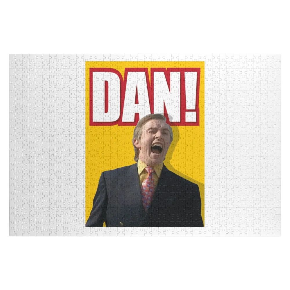Alan Partridge _quot_DAN!_quot_ Jigsaw Puzzle Customized Photo Personalized Baby Object Wooden Name Puzzle
