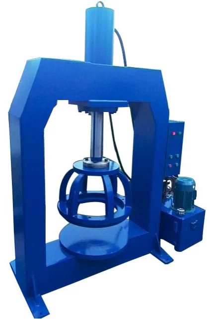 120 160 200 250 300 350 TON Hydraulic Solid Tire Press Machine for Forklift Loader Trailer Tires 300-15 23.5-25 Forklift