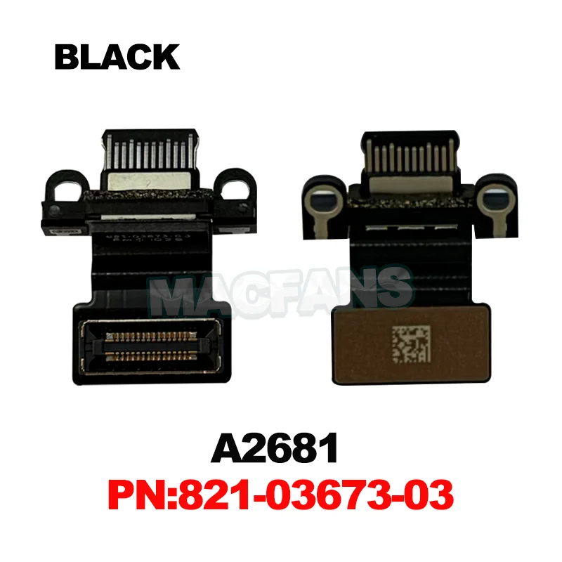 Original Laptop A2681 A3113 A3114 Type-C DC Power Jack For Macbook Air Pro USB-C Charger Connector A2941 A2991 A2442 Black White