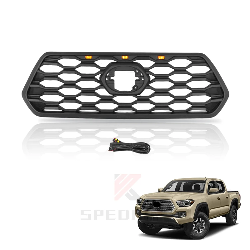 

Spedking Auto Parts Original Style Grille With LED Light for TACOMA Grille